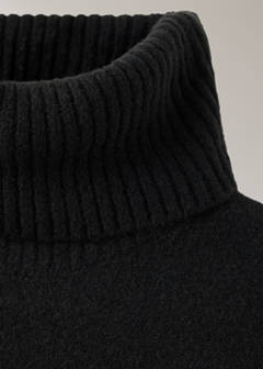 Turtleneck knit sweater — Black 7