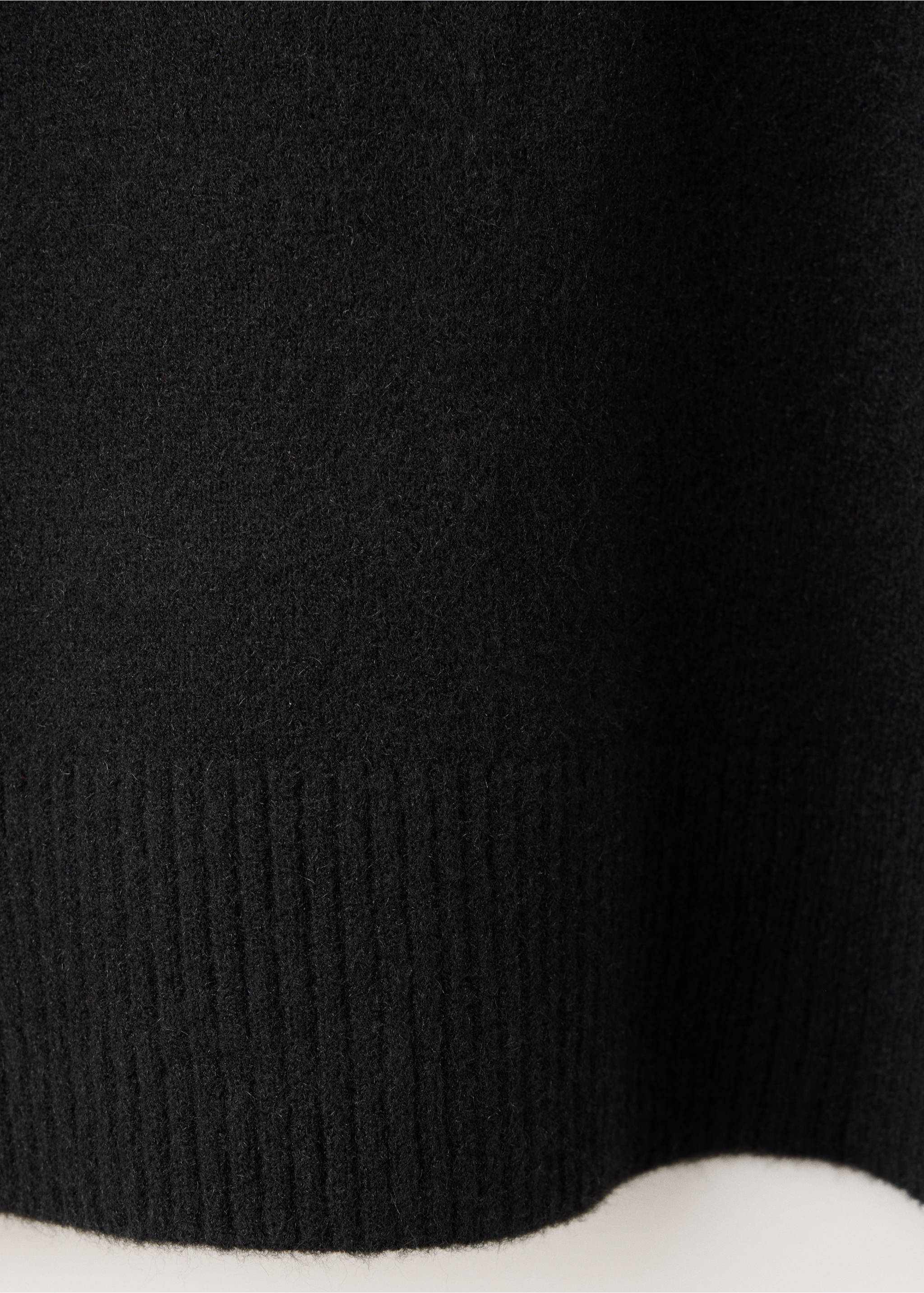 Pull de pyjama en maille col roulé - Détail de l'article 0, Noir. Ref: 37031441-00.