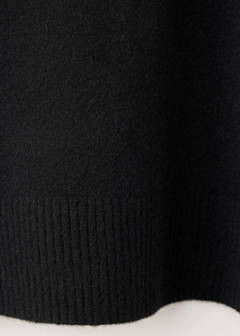 Turtleneck knit sweater — Black 8