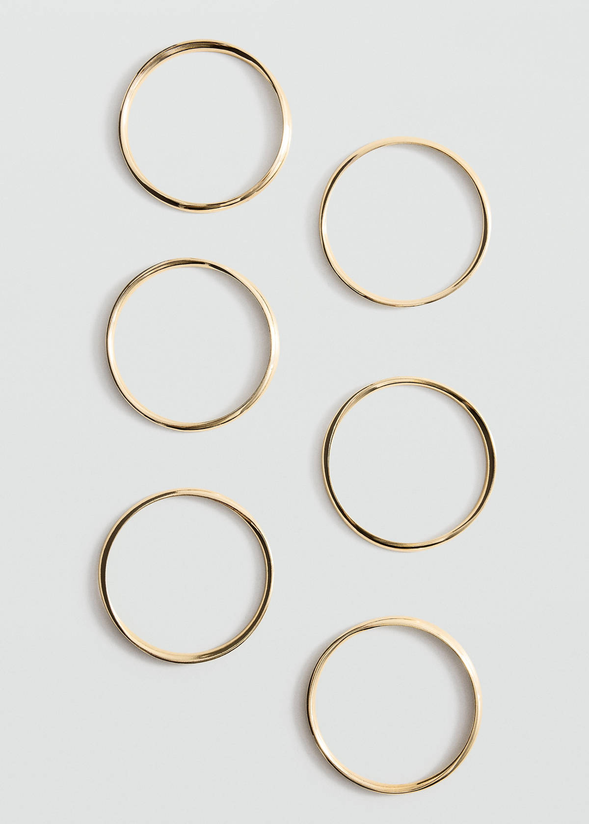 Mixed bracelet set — Gold
