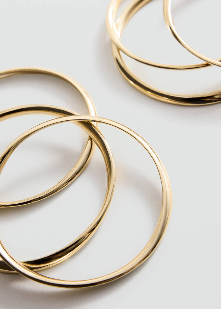 Mixed bracelet set — Gold