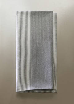 Striped cotton cloths — Grey 1