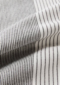 Striped cotton cloths — Grey 3