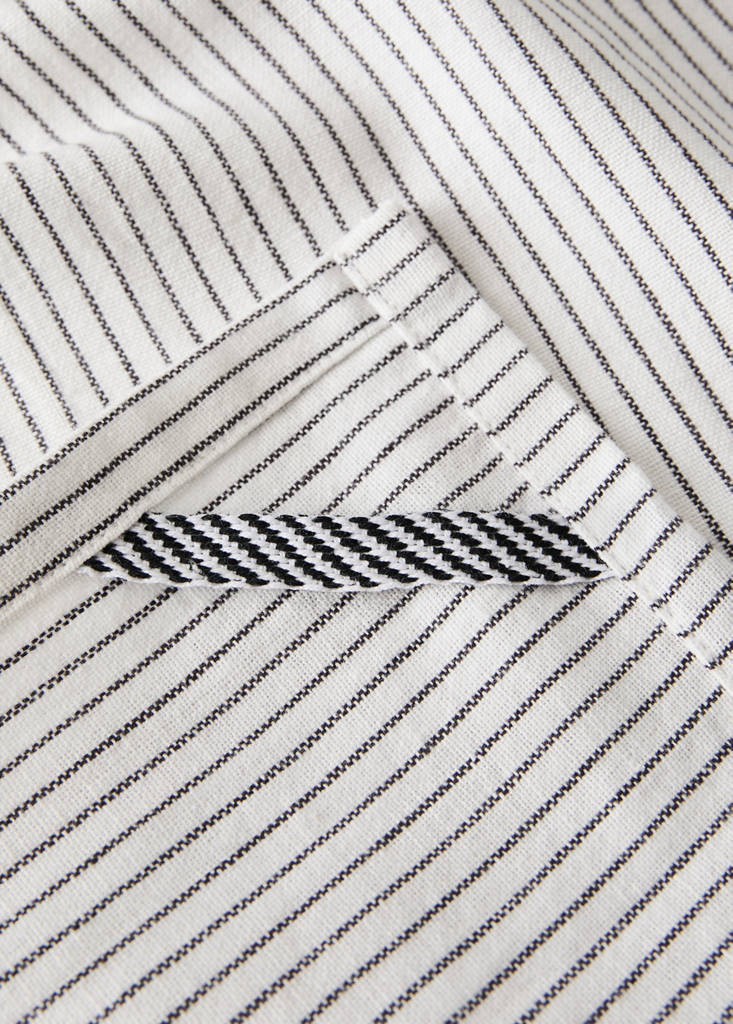 Striped cotton cloths — Grey