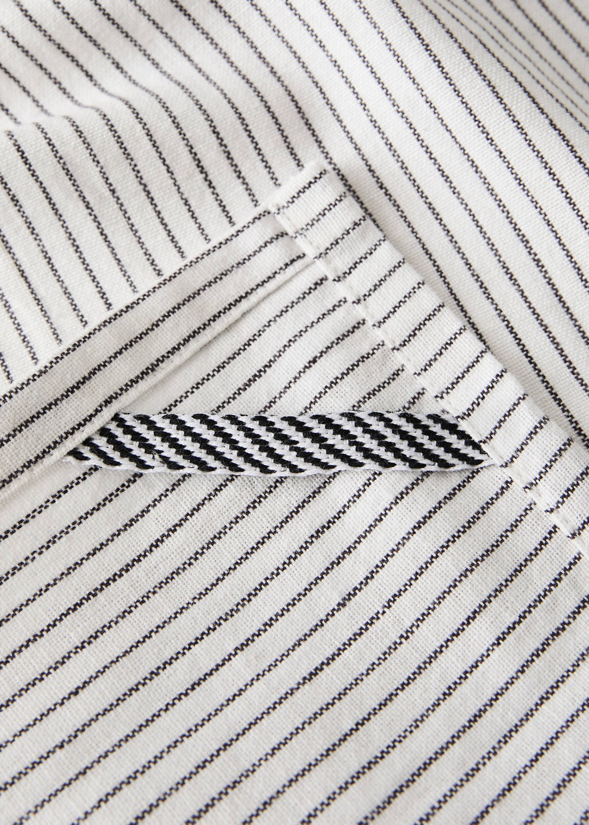 Striped cotton cloths — Grey