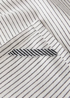 Striped cotton cloths — Grey 4