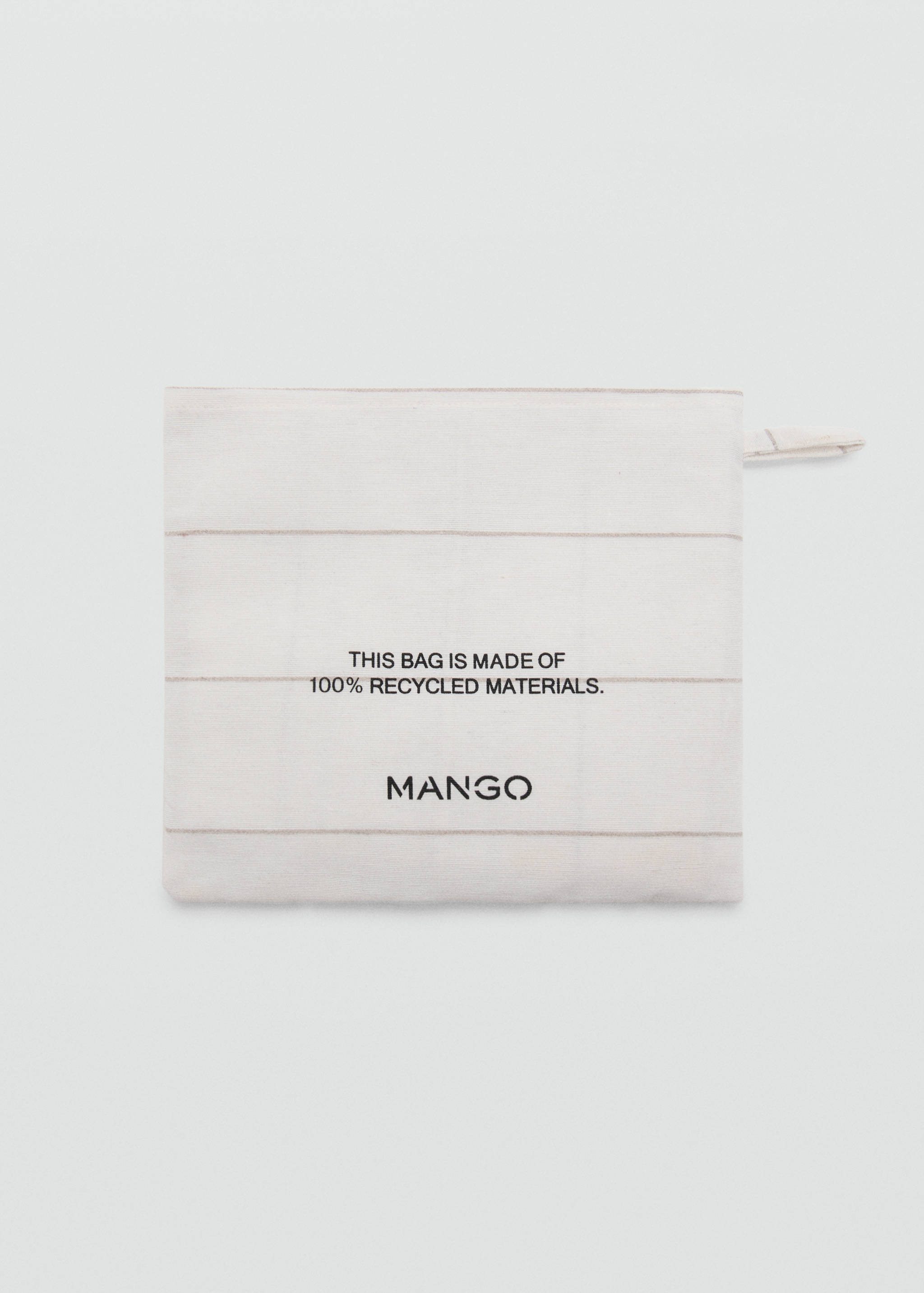 Striped tote bag - Details of the article 2