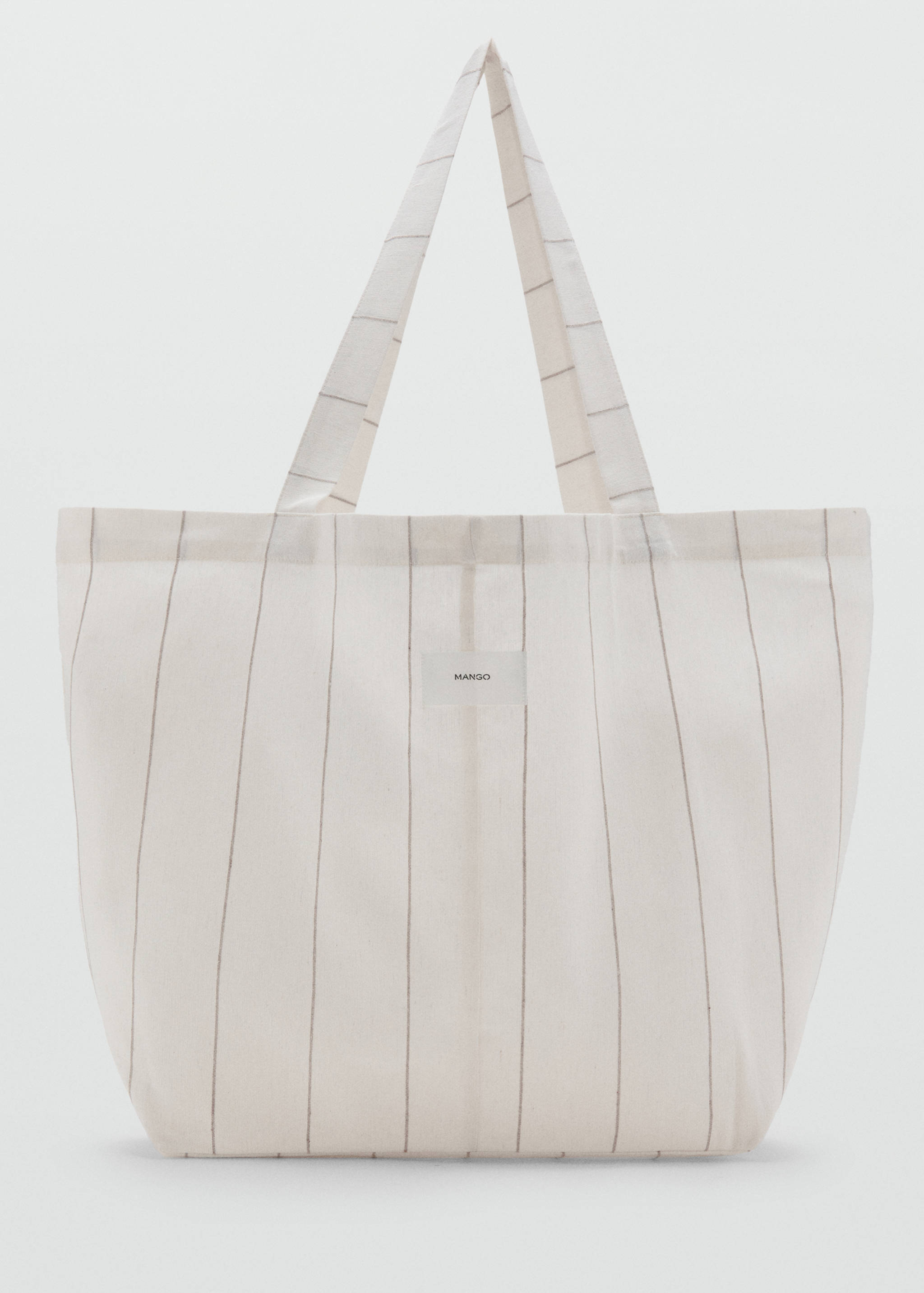Striped tote bag - Article without model