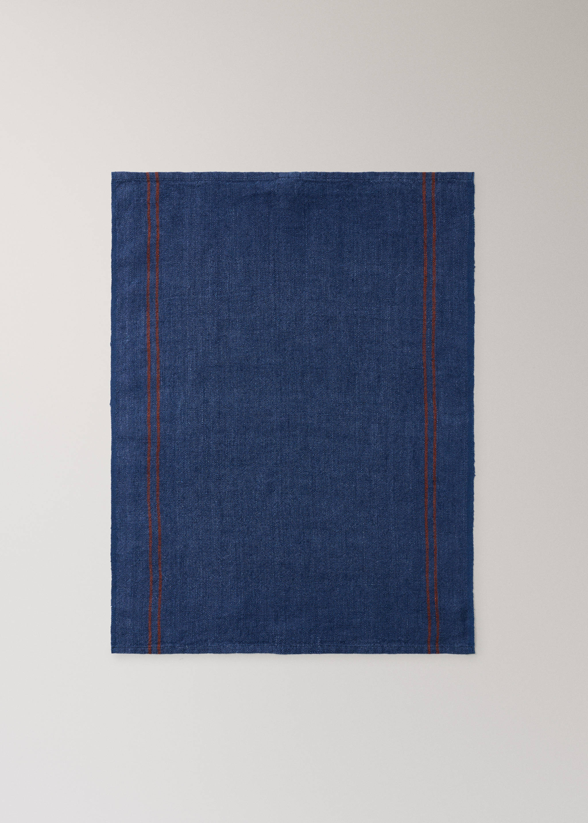 Linen striped kitchen towel - Details of the article 1