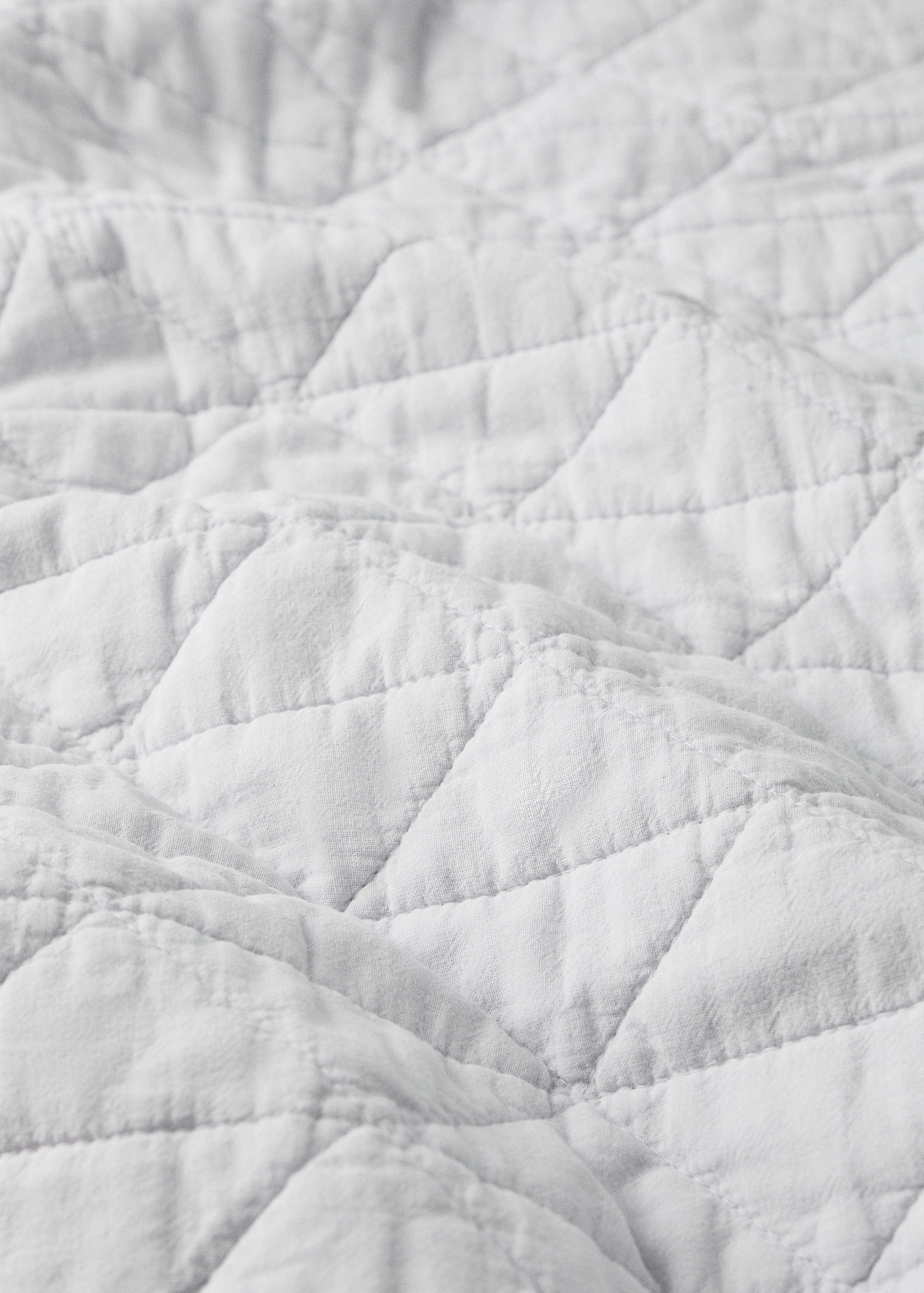 Children's quilt with diamond design for cot bed - Details of the article 2