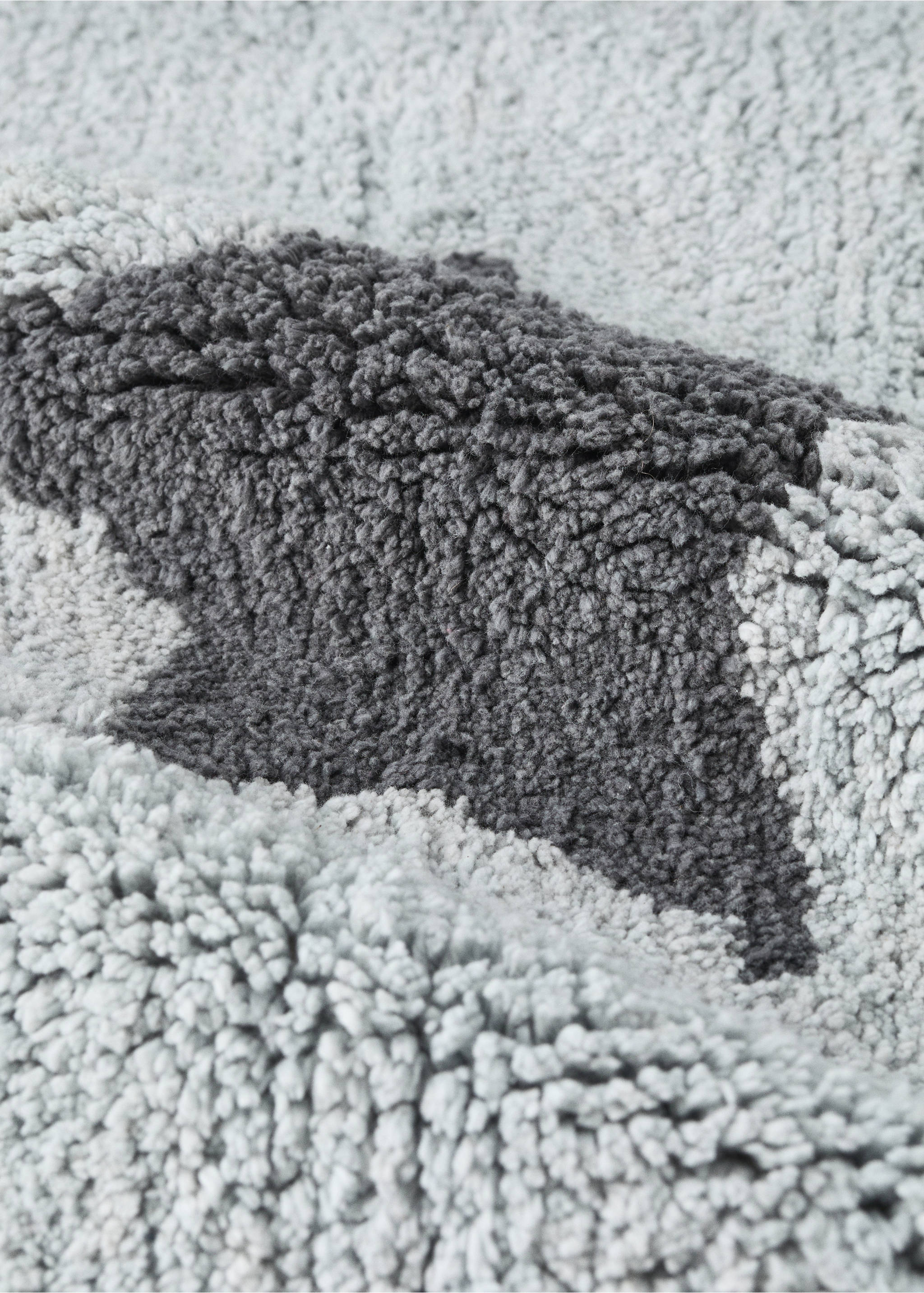 Children’s cotton rug with star print - Details of the article 1, Sand. Ref: 37031486-00.