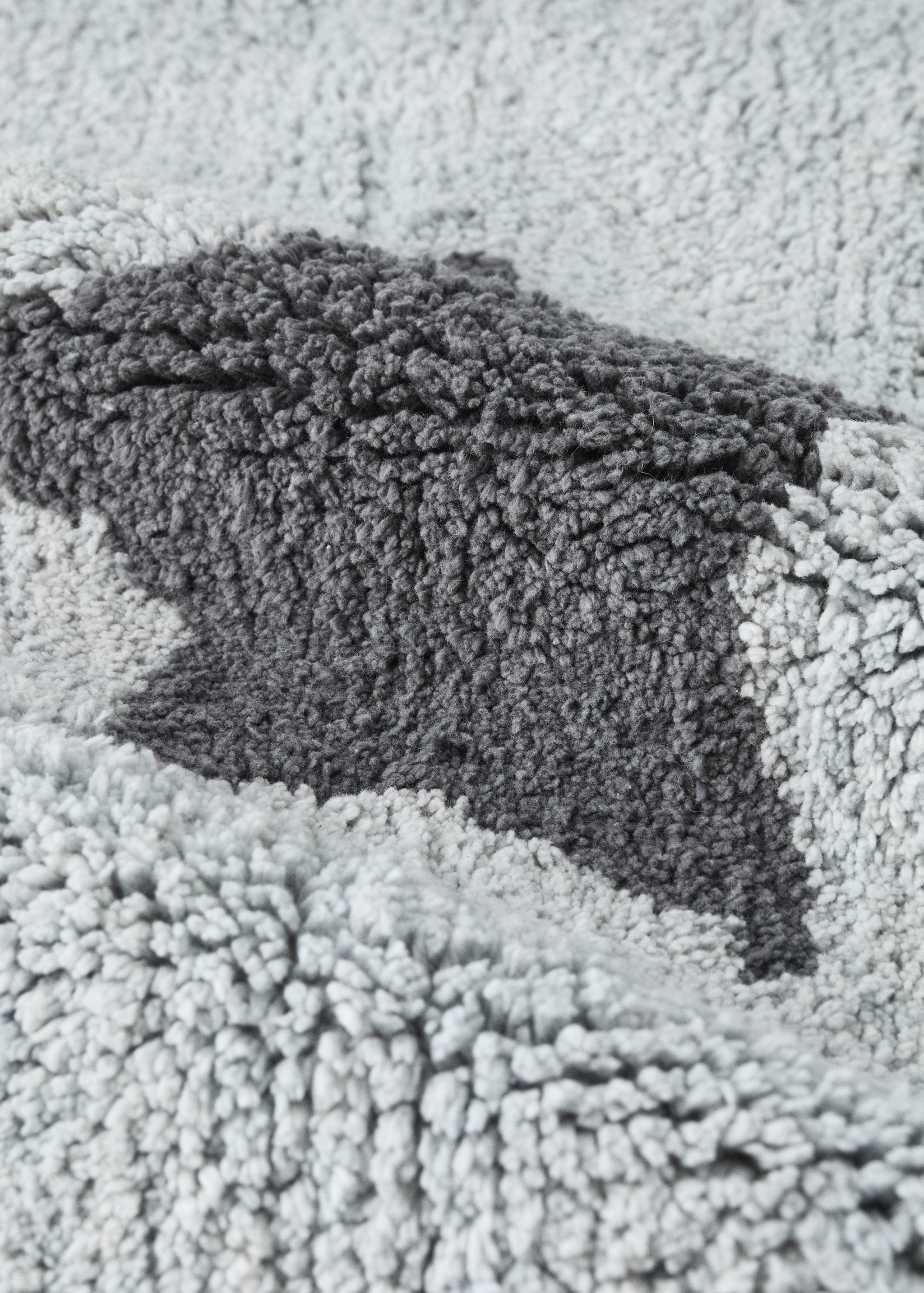 Children’s cotton rug with star print - Details of the article 1