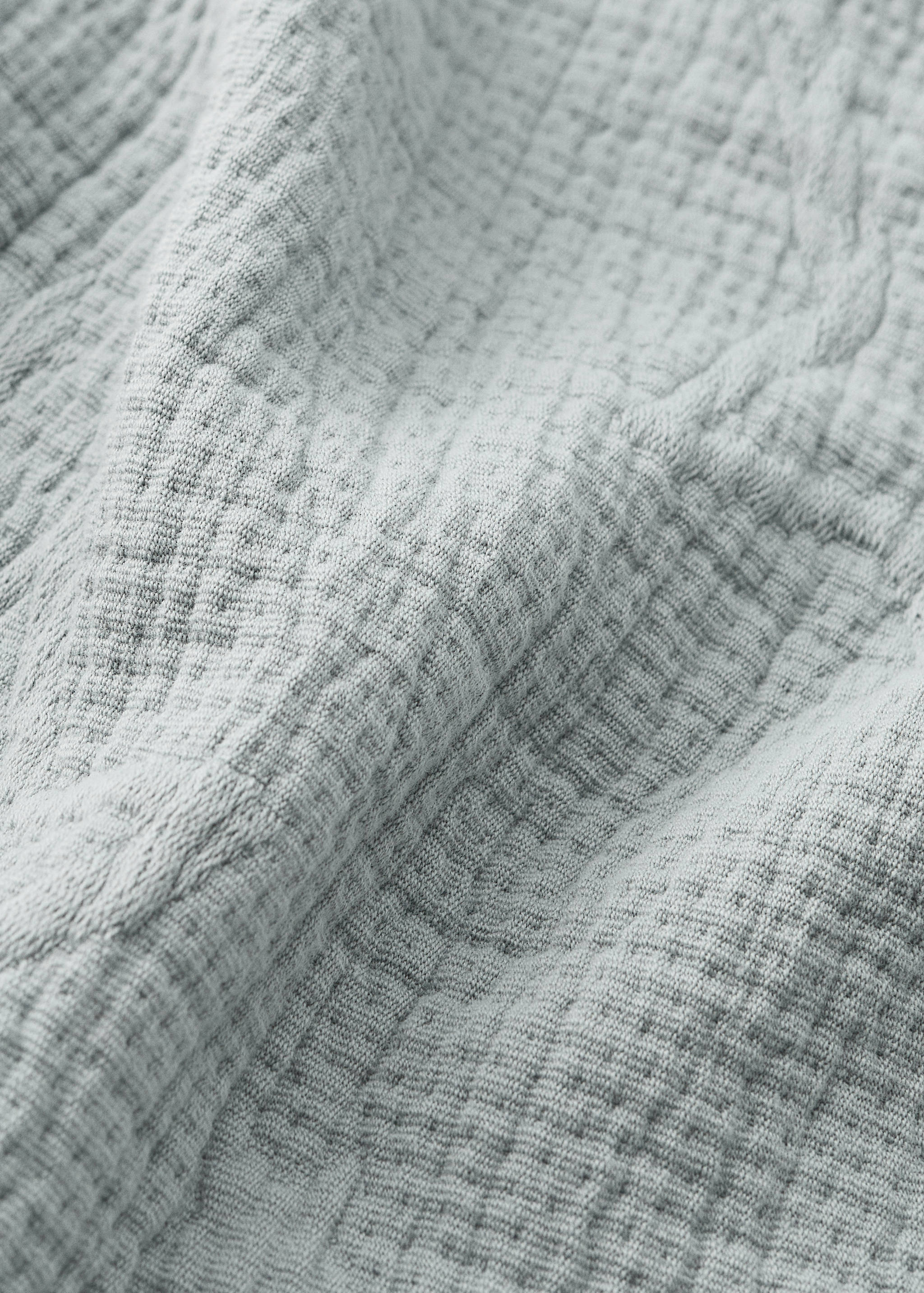 Jacquard cotton bedspread with stars for 90 cm bed - Details of the article 1
