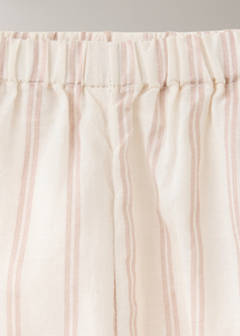 Striped pajama trousers — Nude 3