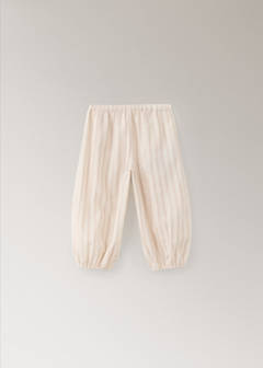Striped pajama trousers — Nude 5