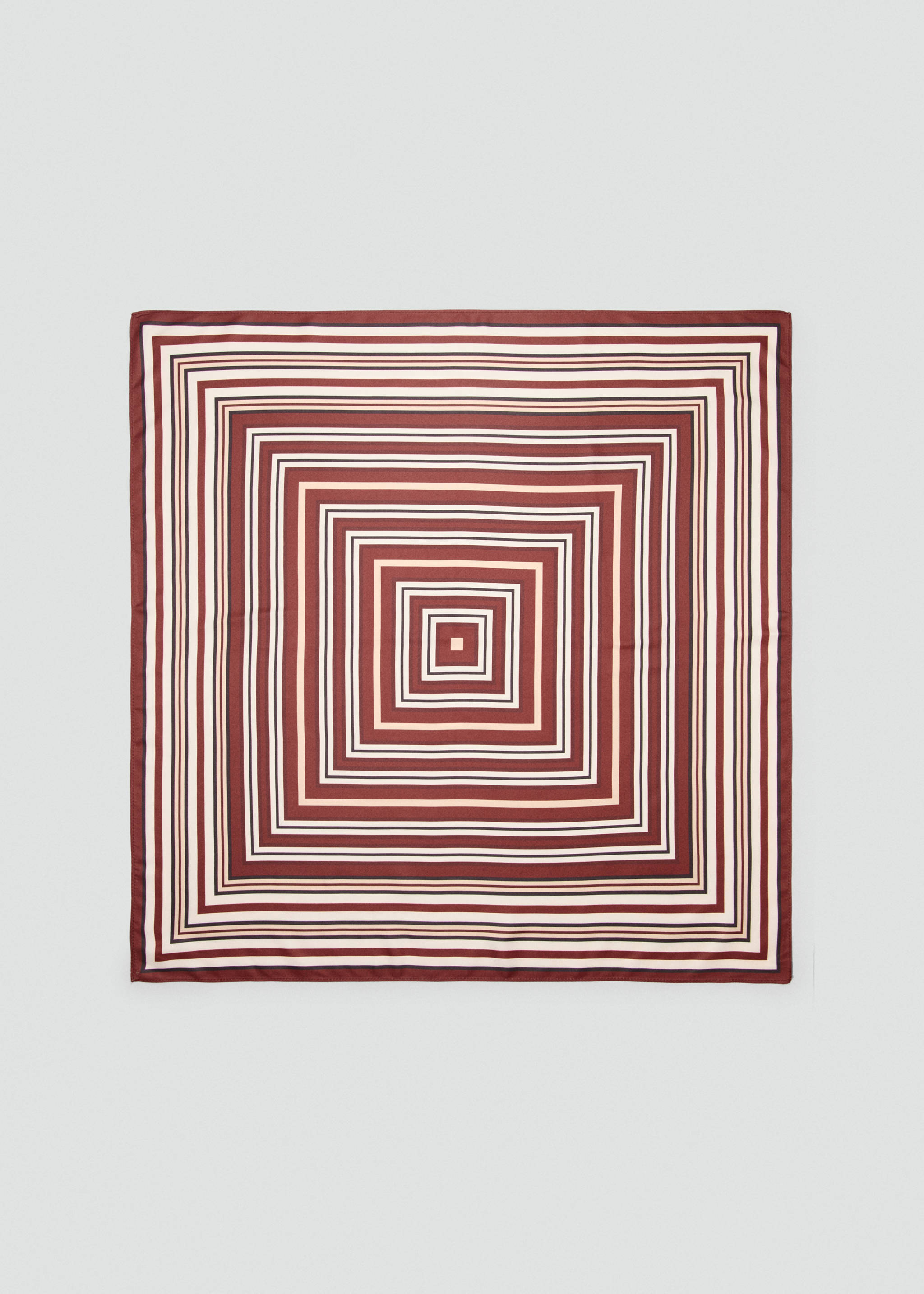 Pañuelo estampado geométrico - Artículo sin modelo