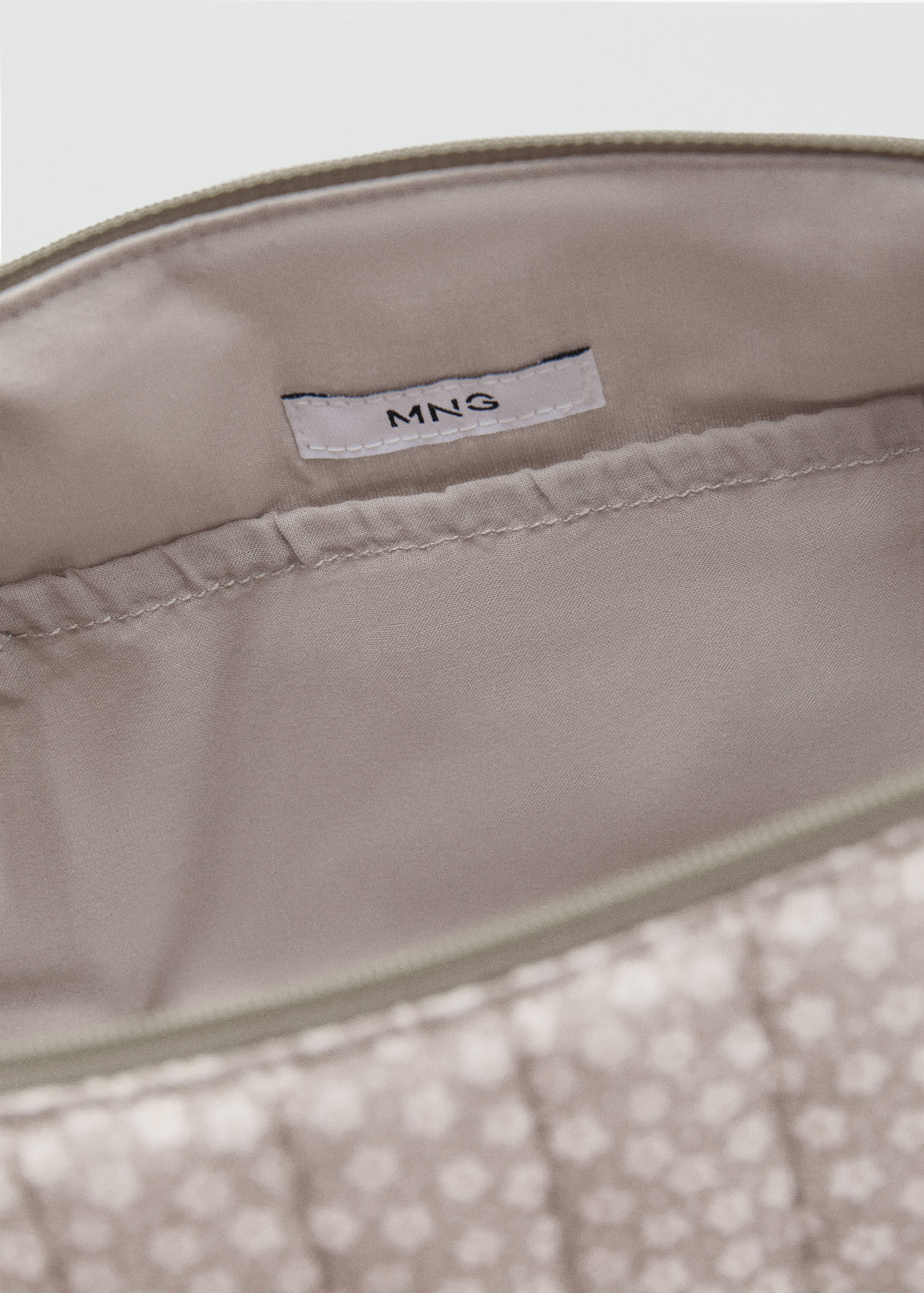 Printed cotton toiletry bag - Details of the article 2