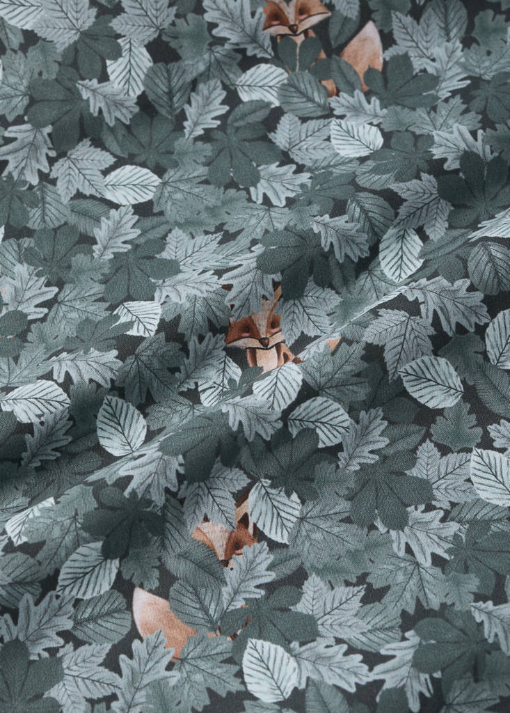 Printed children’s duvet cover for a 90 cm bed — Green
