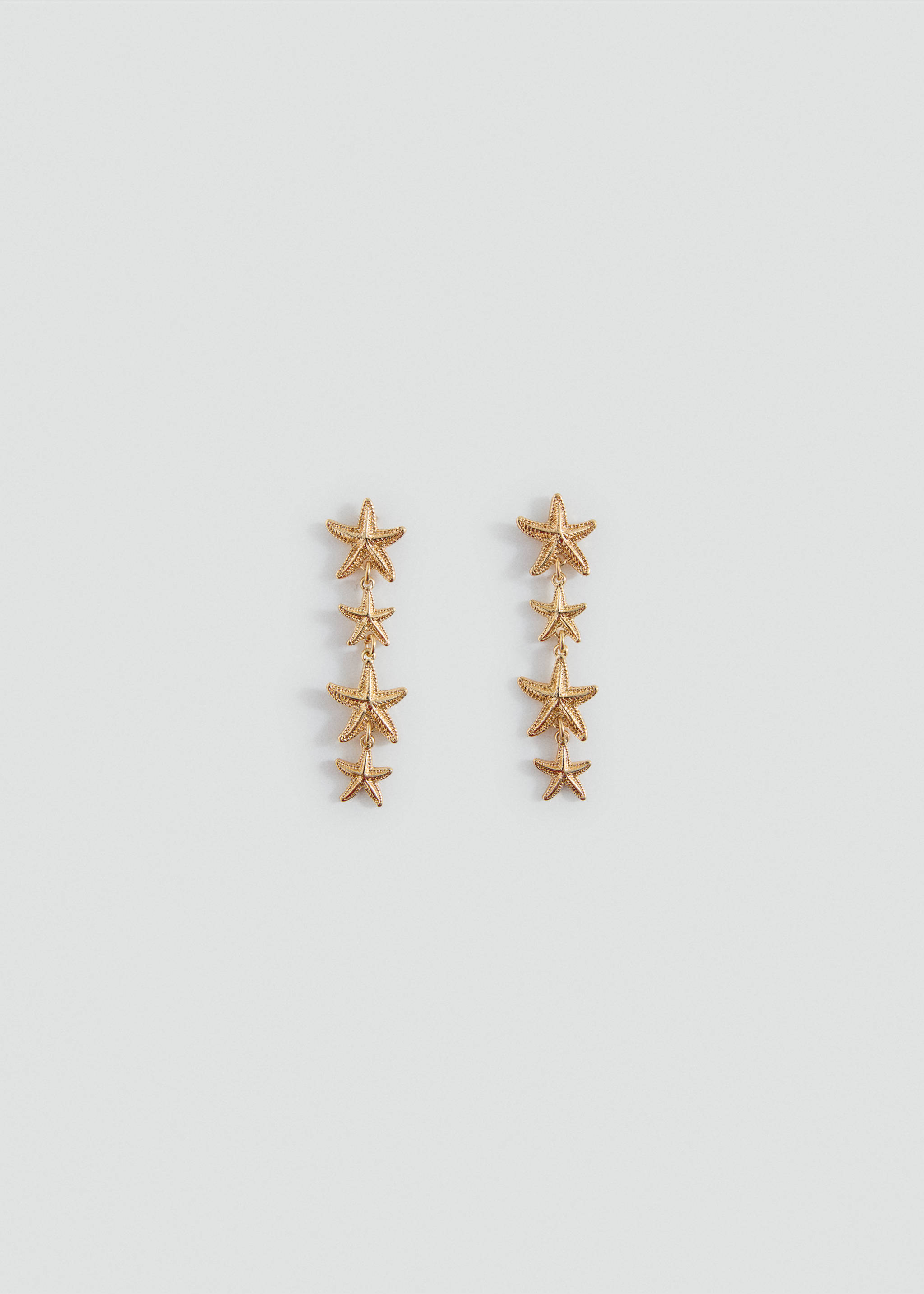 Pendientes largos estrellas - Artículo sin modelo, Oro. Ref: 37031539-00.