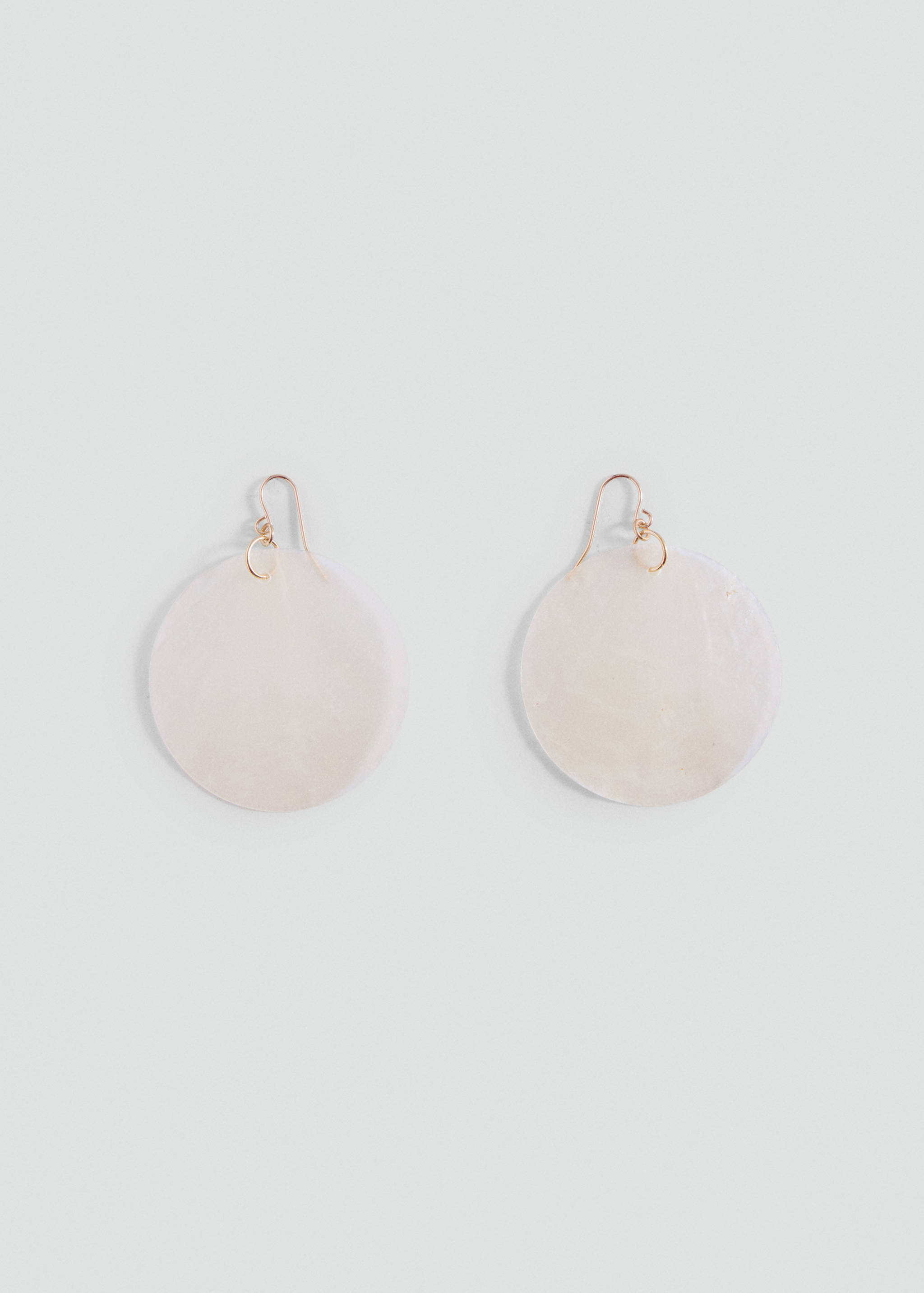 Shell pendant earrings - Article without model