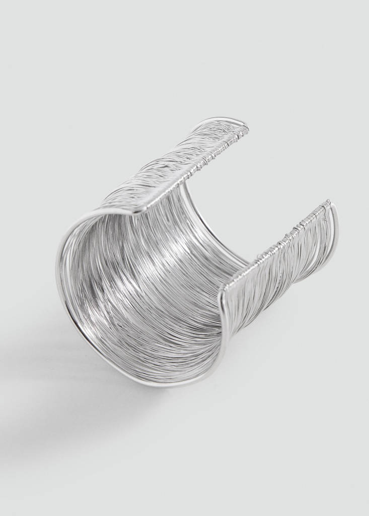 Rigid bracelet — Silver