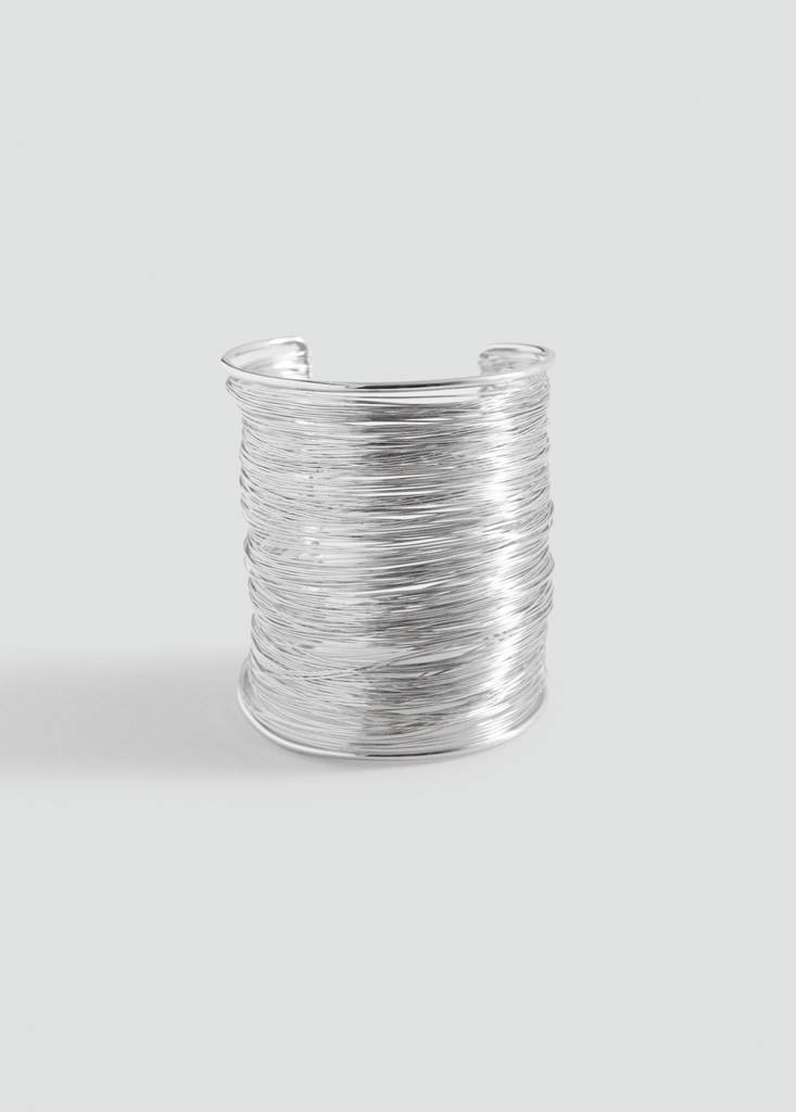 Rigid bracelet — Silver