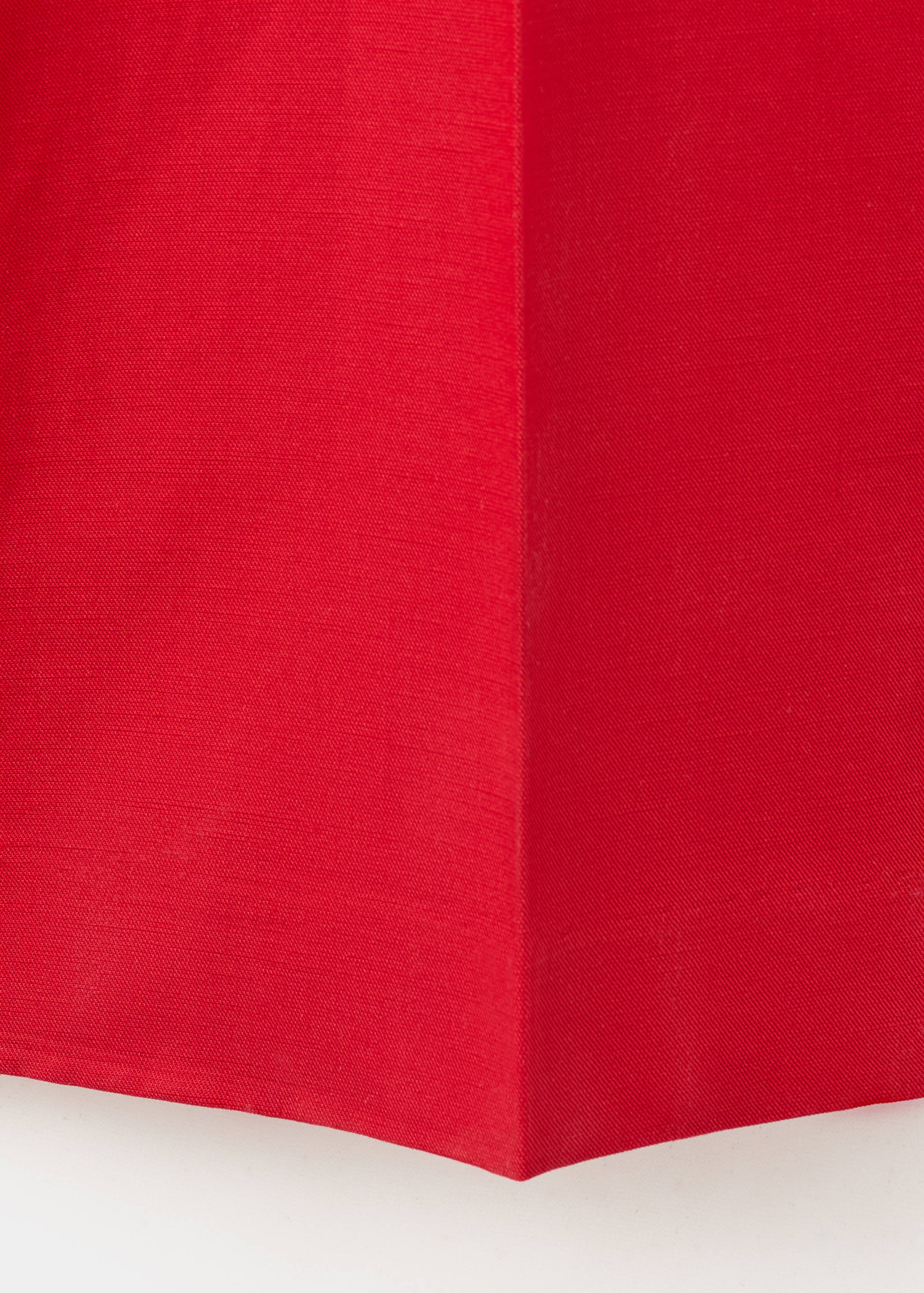 Cross-back linen playsuit - Details of the article 0