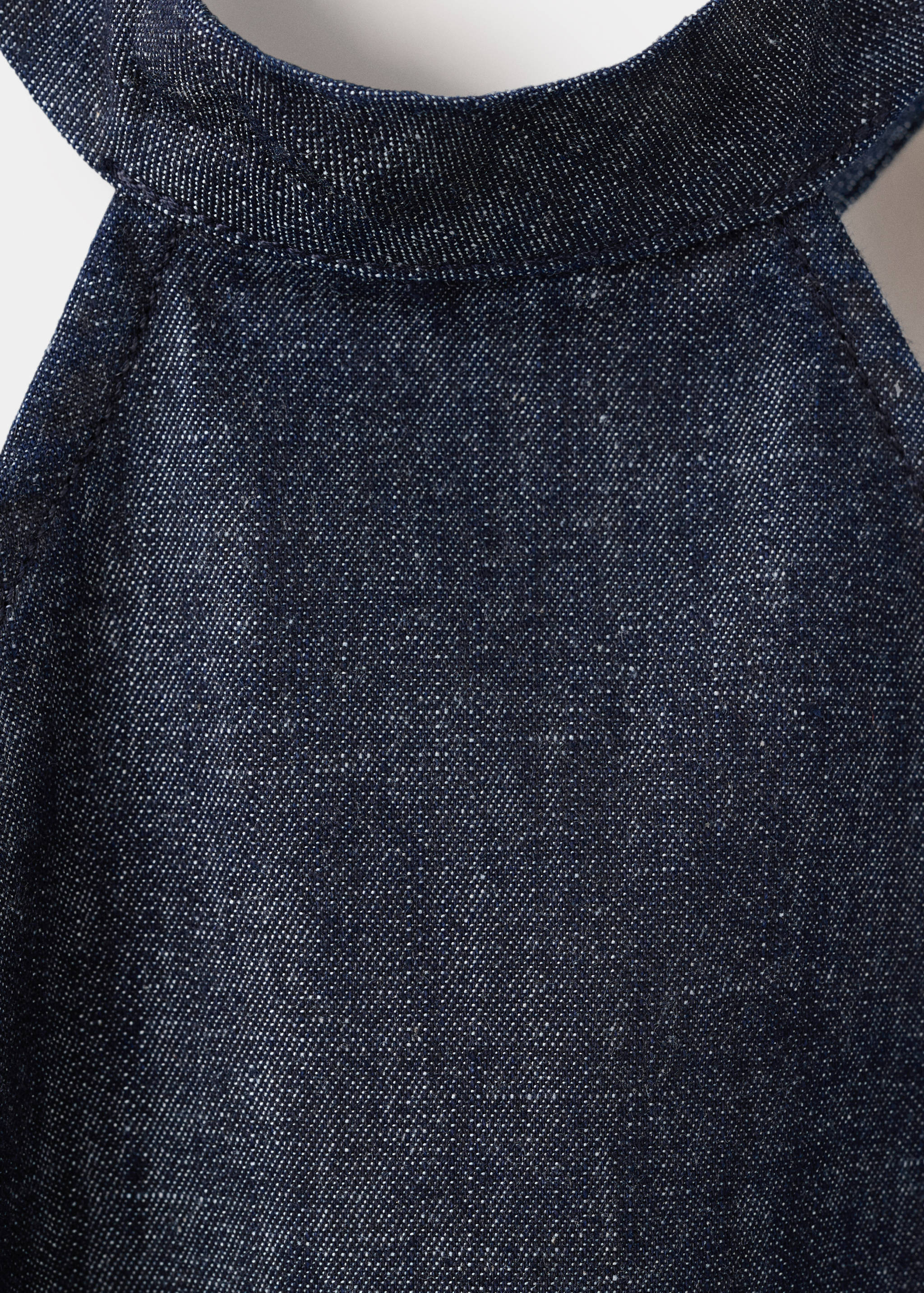 Halter denim dress - Details of the article 8