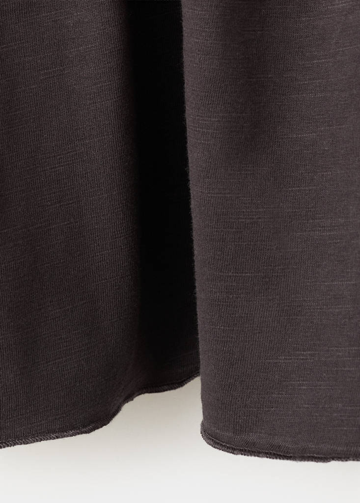 Ruched halter top — Brown