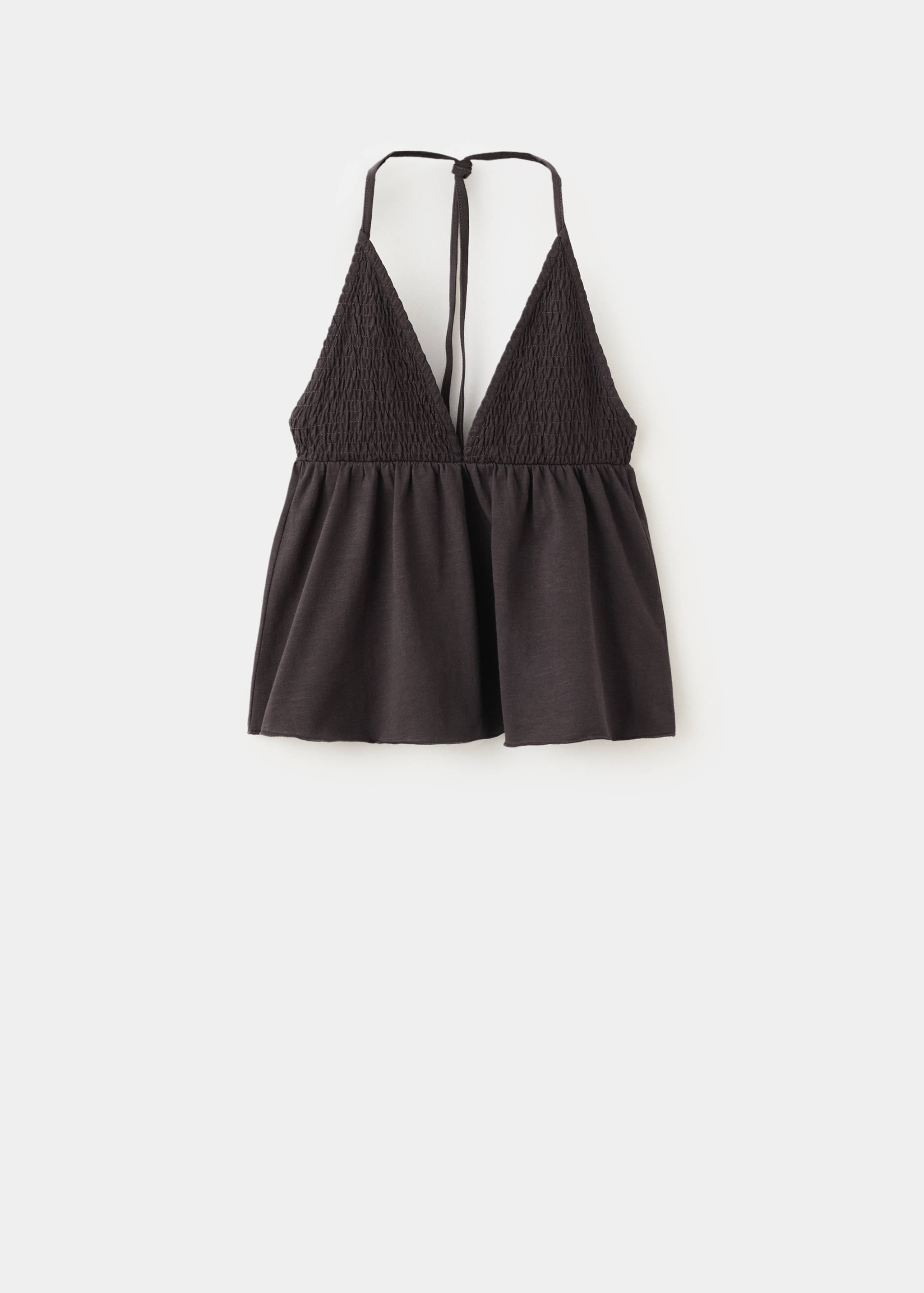 Ruched halter top - Article without model