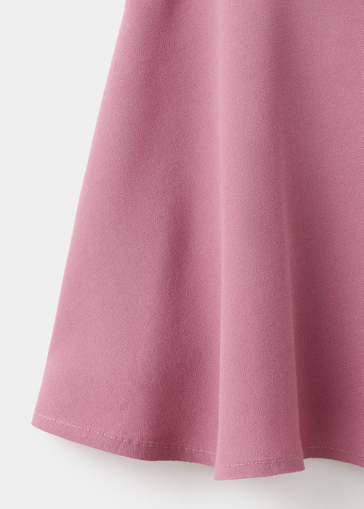 Draped dress with cross-back straps - thumbnail 6