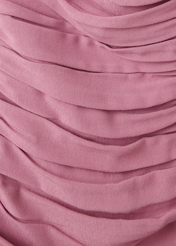 Draped dress with cross-back straps - thumbnail 7
