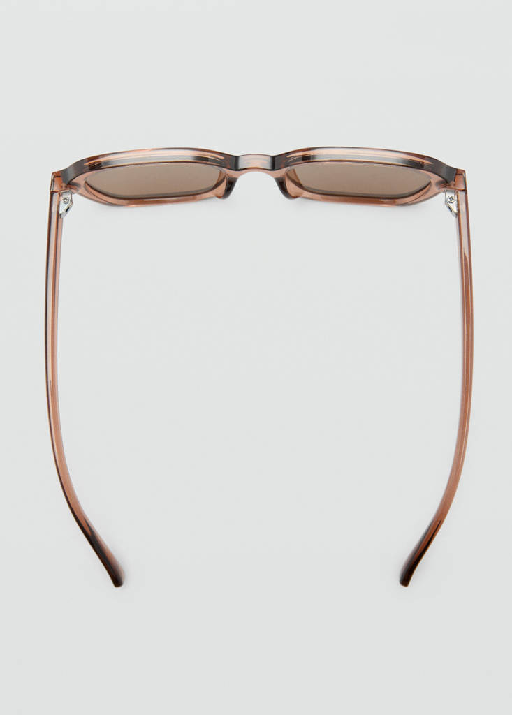 Semi-transparent frame sunglasses — Pastel Pink