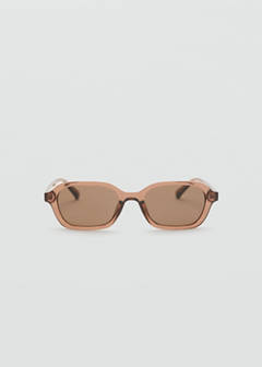 Semi-transparent frame sunglasses — Pastel Pink 1