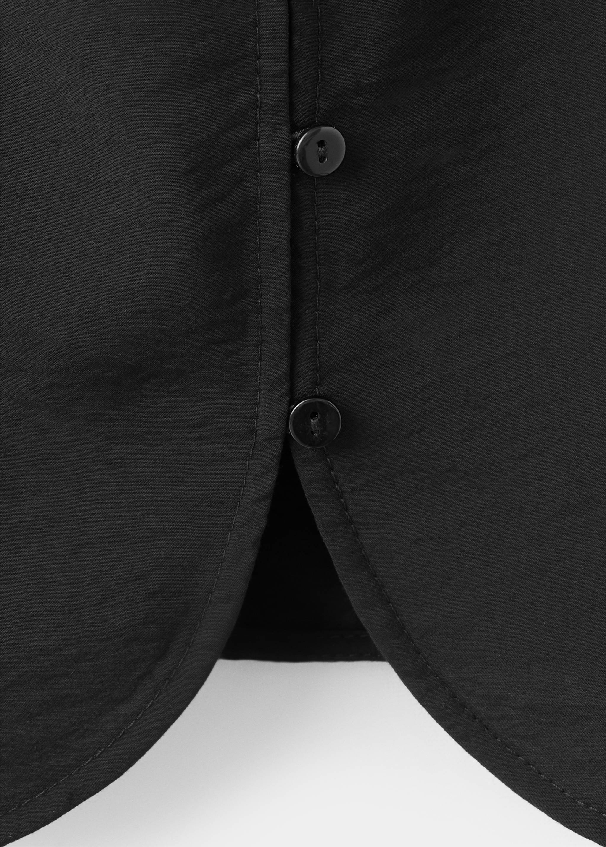 Buttoned flowy top - Details of the article 0