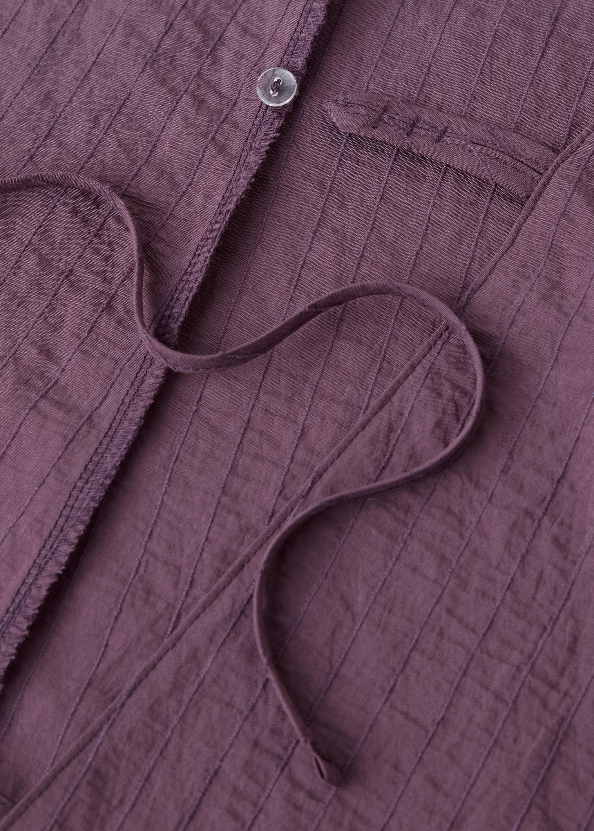 Cross-over V-neck top - Details of the article 0