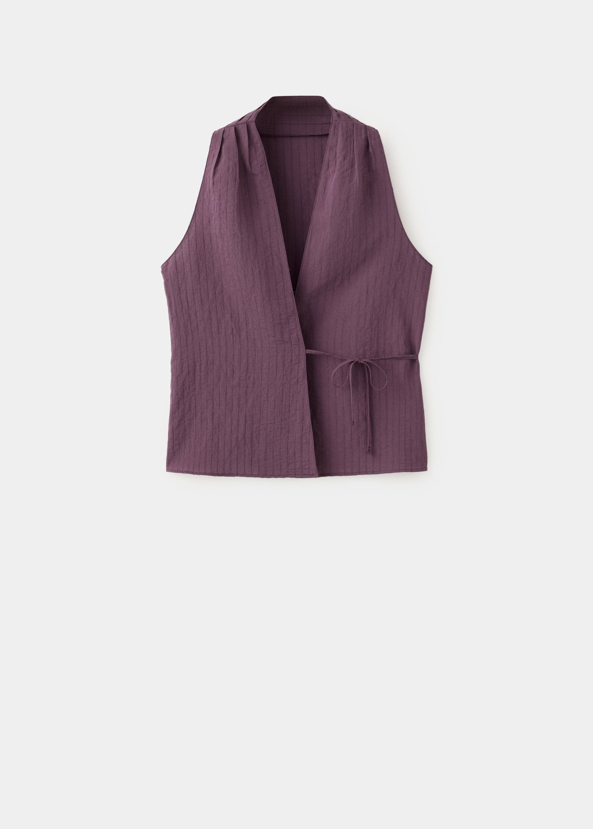 Cross-over V-neck top - Article without model