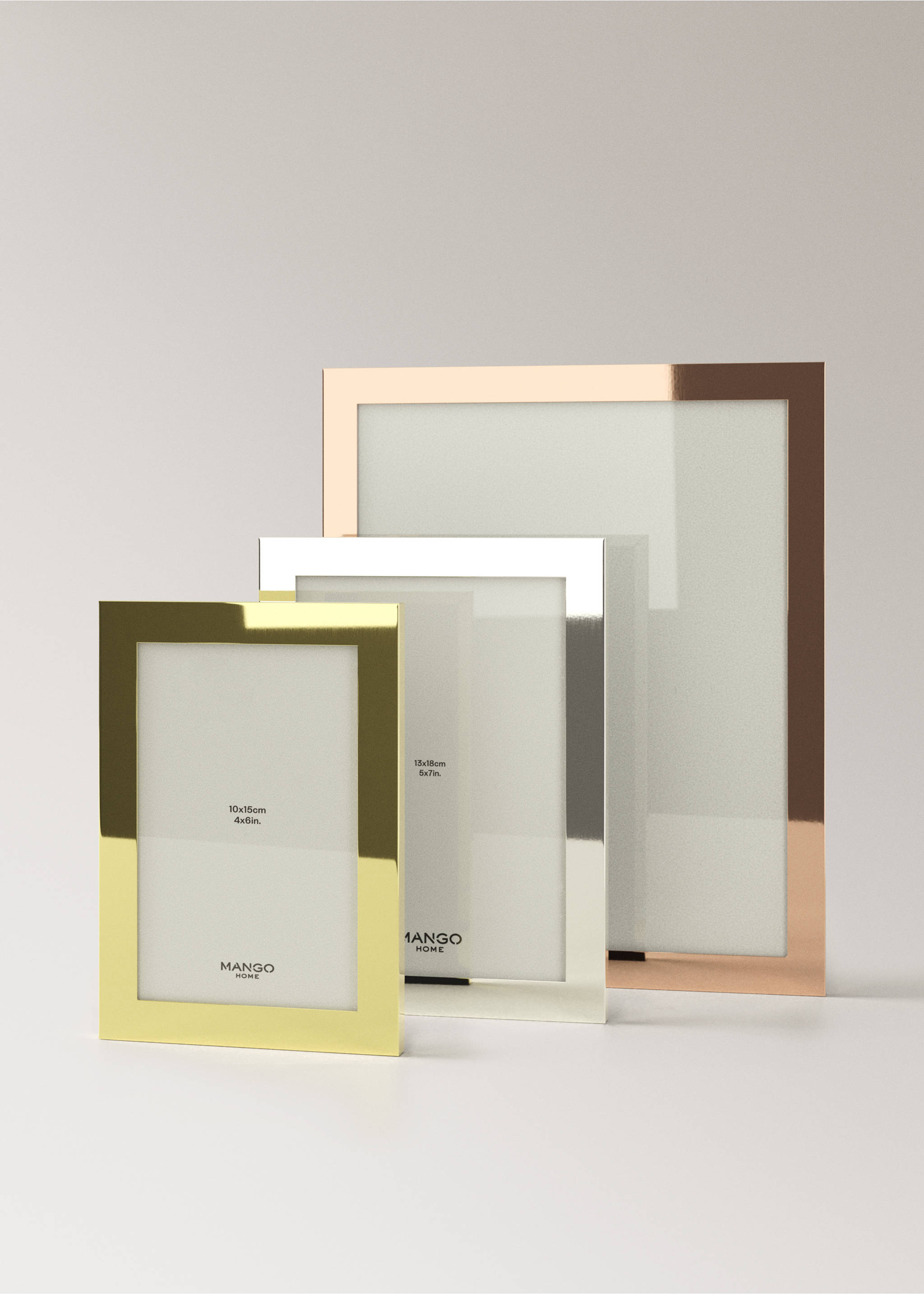 Steel portfolio with lacquered finish - Details of the article 3, Silver. Ref: 37032544-00.