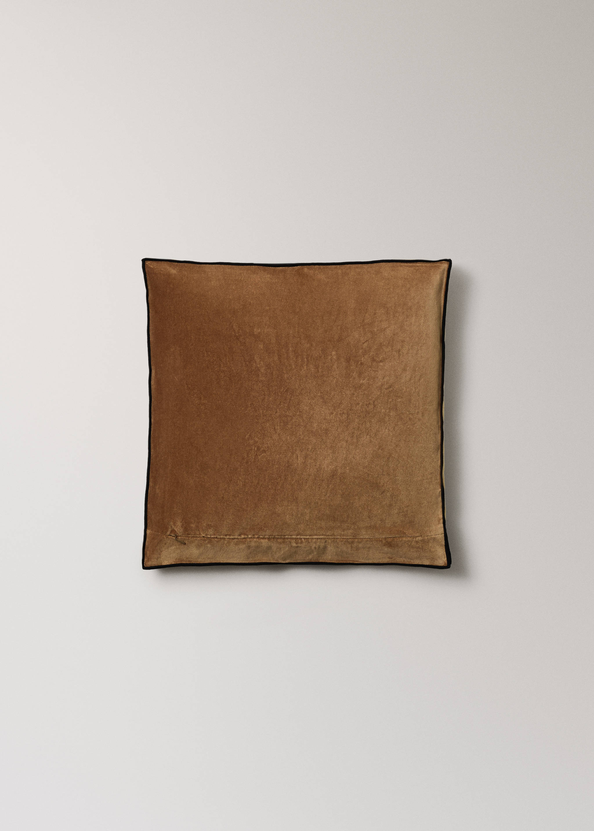 100% cotton velvet cushion cover 45x45 cm - Details of the article 4