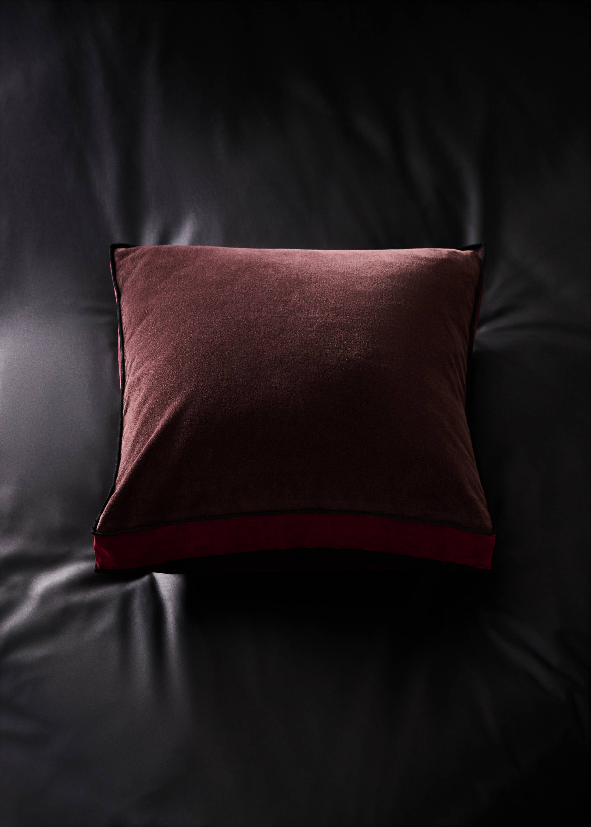 Kissenbezug 100% Baumwollsamt 45x45 cm - Allgemeine Ansicht