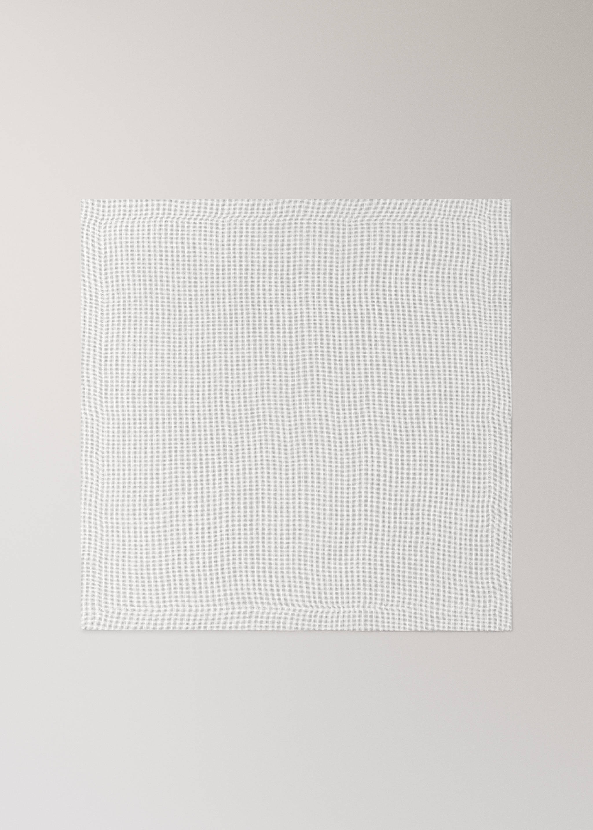 Pack of 2 100% cotton napkins - Article without model