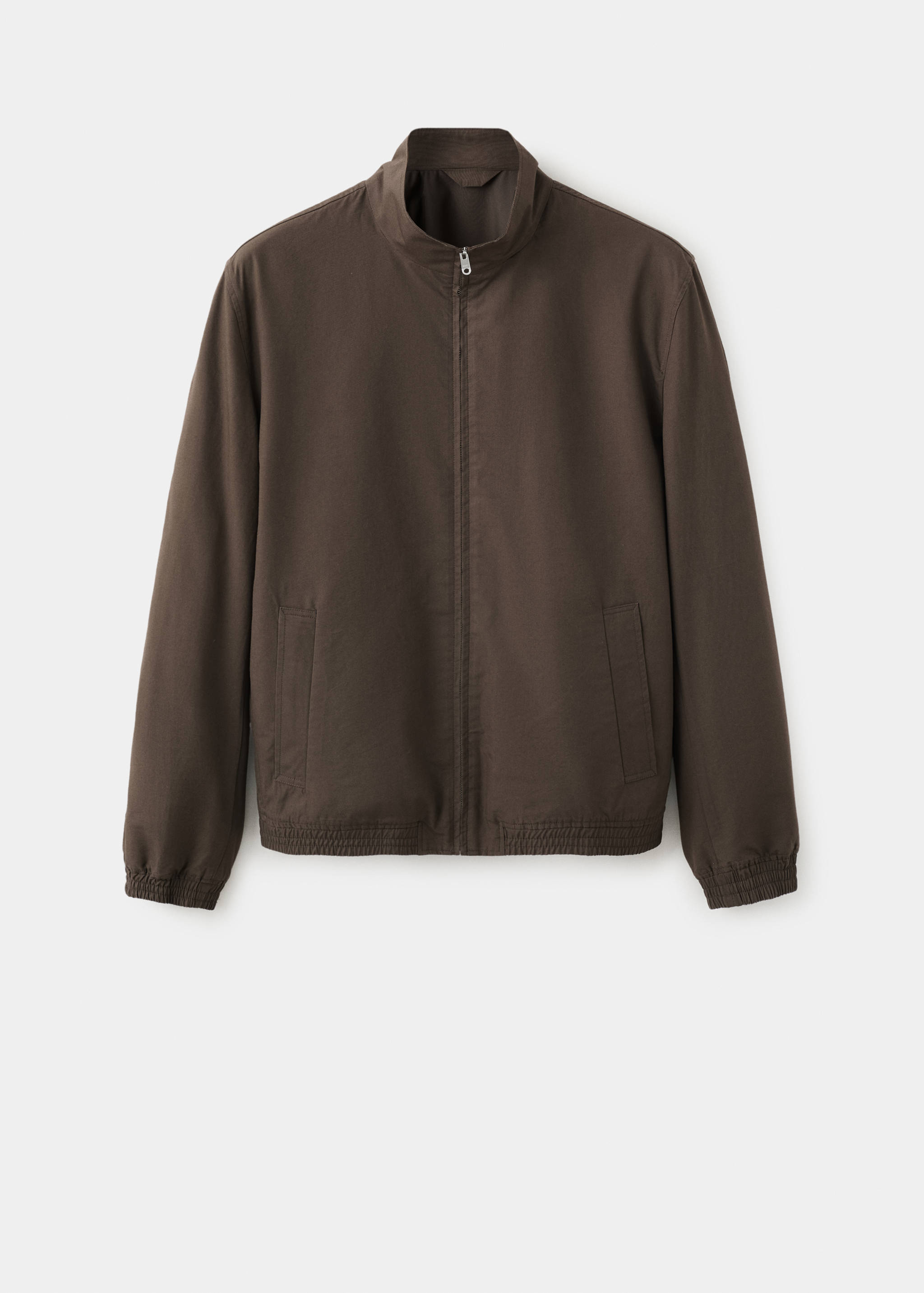 Veste droite coton lyocell - Article sans modèle