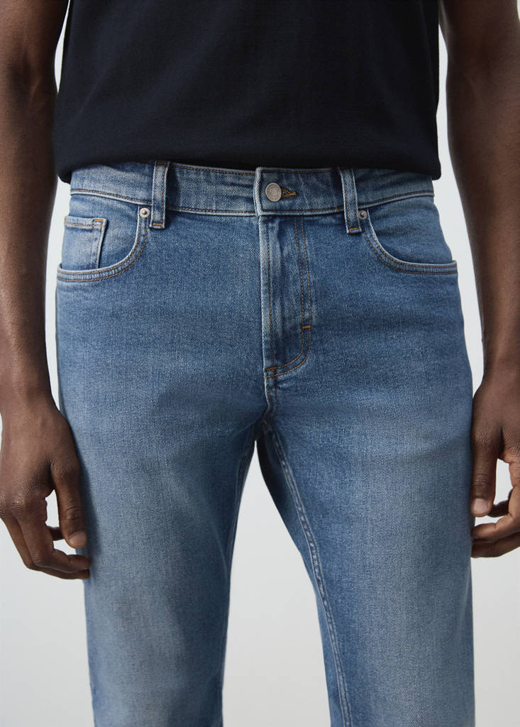 Jan slim-fit jeans — Medium Blue