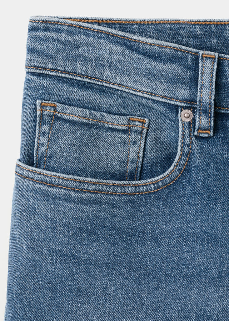 Jan slim-fit jeans — Medium Blue
