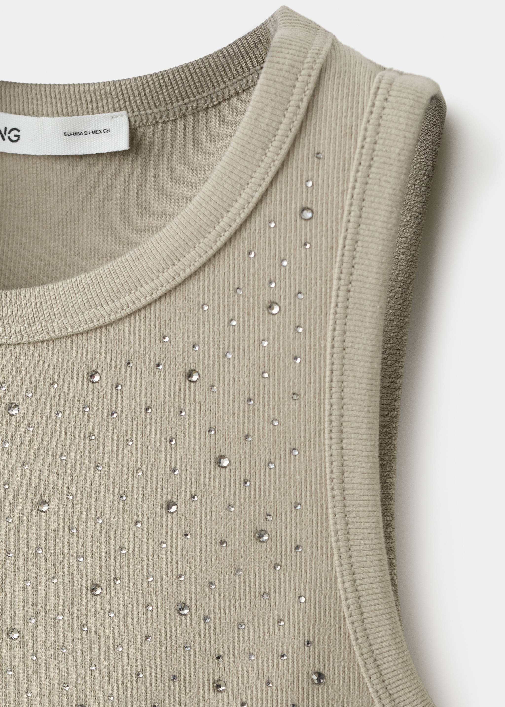 Top brillant à larges bretelles - Détail de l'article 8
