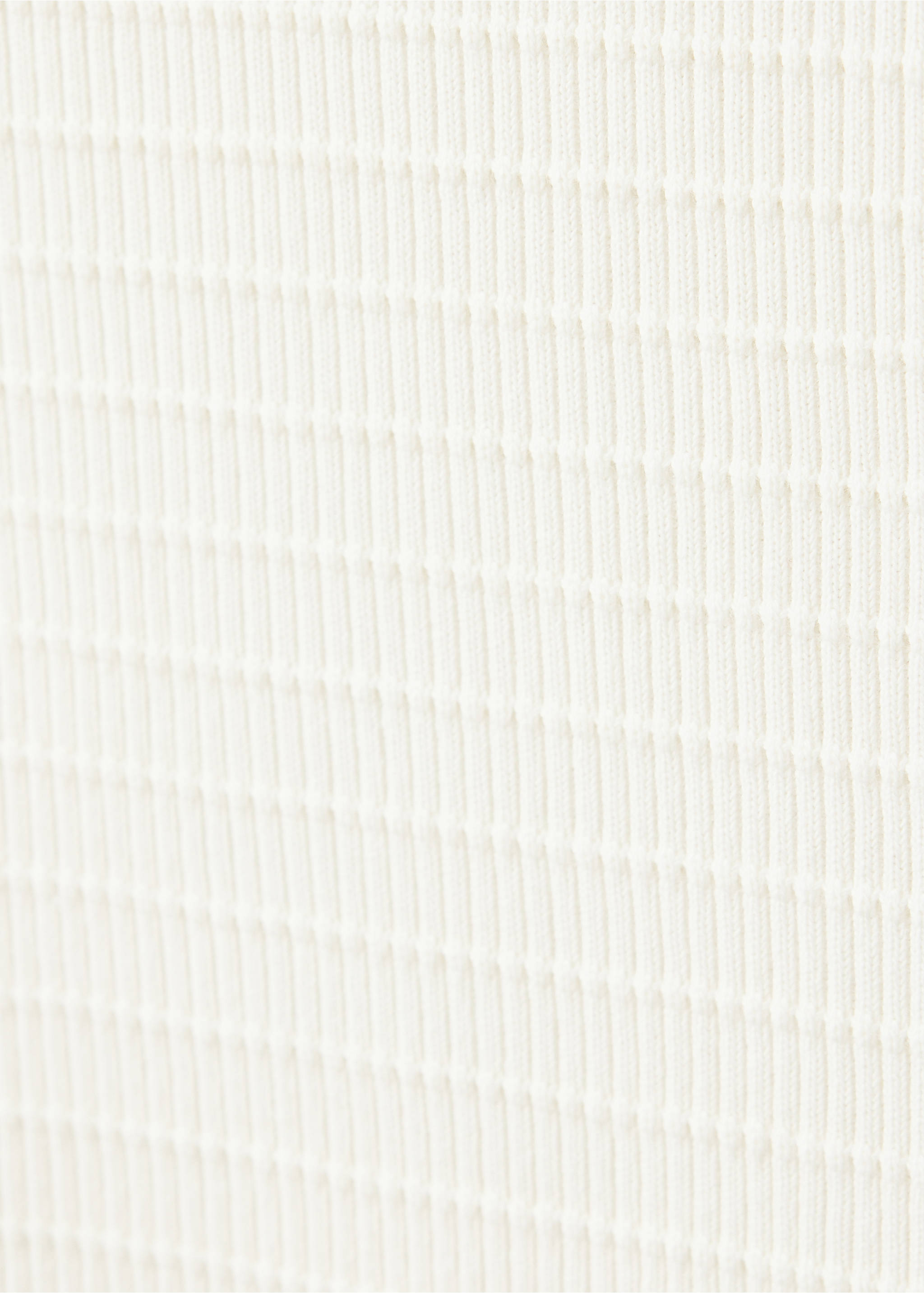 100% cotton regular-fit polo shirt - Details of the article 0, Off White. Ref: 37032899-00.