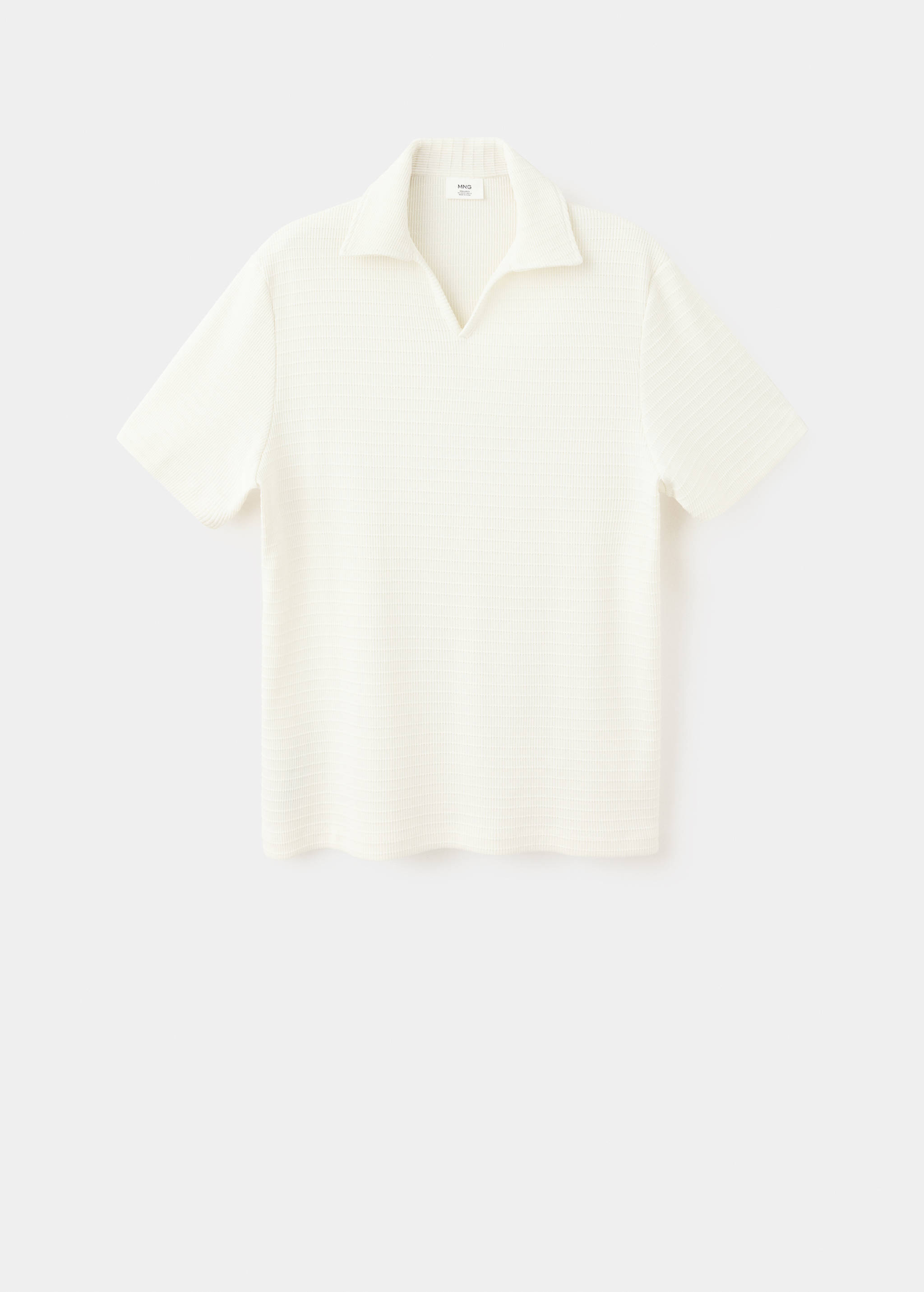 100% cotton regular-fit polo shirt - Article without model