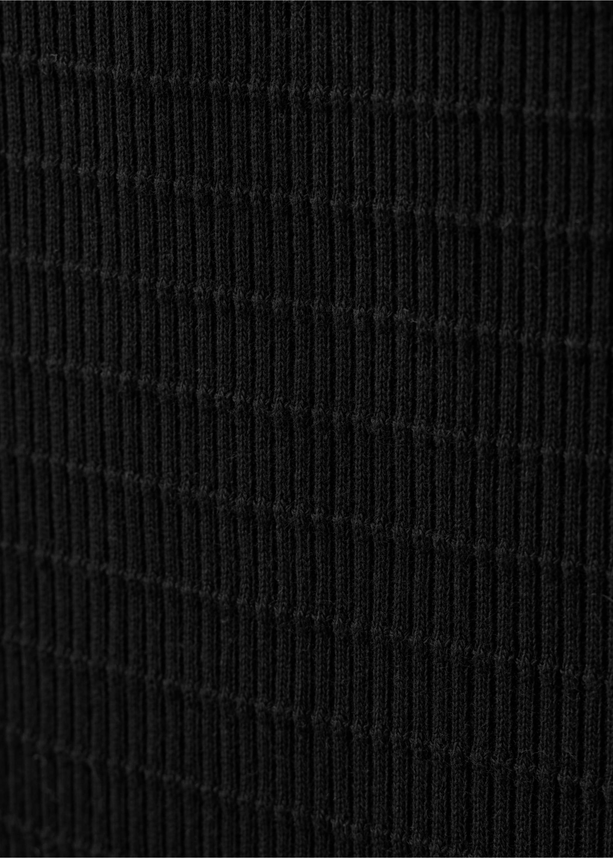 100% cotton regular-fit polo shirt - Details of the article 0, Black. Ref: 37032899-00.