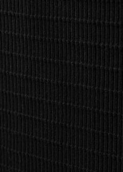 100% cotton texture polo shirt — Black 8