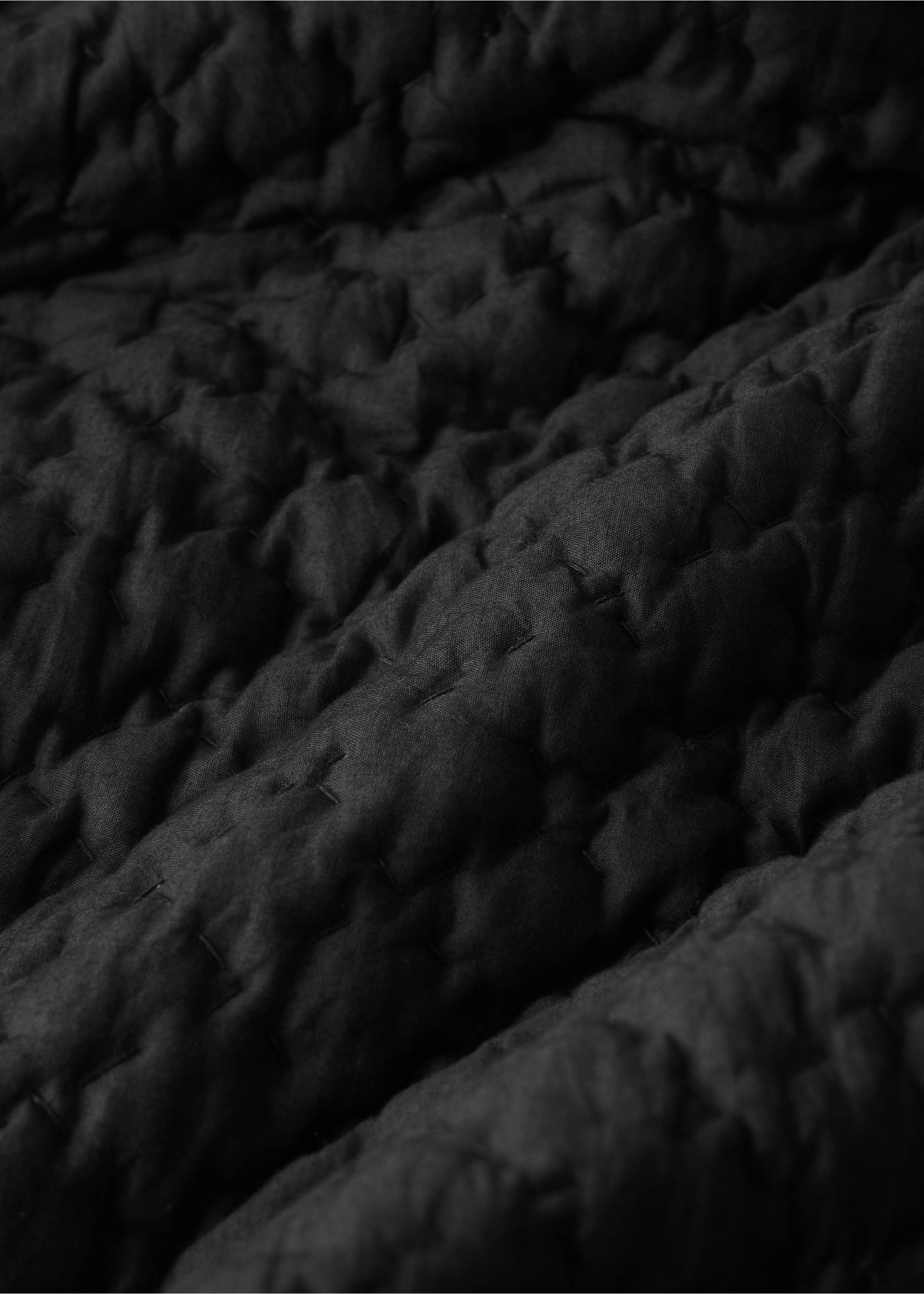 100% cotton duvet for 130/140/150 cm bed - Details of the article 1, Charcoal. Ref: 37032911-00.
